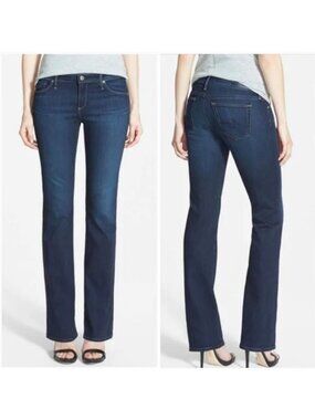 Women's Adriano Goldschmied The Angelina Petite Boot Cut Denim Jeans Size 32R